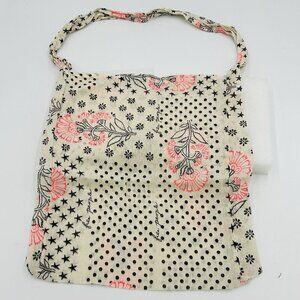 Free People Reusable Tote Crossbody Shoulder Bag Gauze Knit Boho Shopping Bag